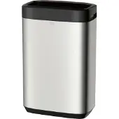 Tork 460011 poubelle, plastique/inox, 50 litres, argent