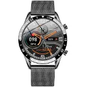 Lige Montre Smart LU-23959 Noire pour Hommes KP23959