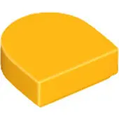 LEGO : 50 Fliesen, Größe 1x1 Noppen, abgerundet, sehr helles Orange