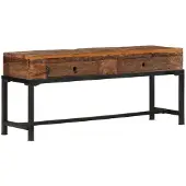 Prolenta Maison Exclusive - Meuble TV 110x30x46 cm, en bois massif