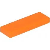 LEGO 1x3 carreaux 63864 - 50 pièces orange