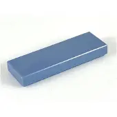 LEGO 1x3 carreaux 63864 - 50 pièces bleu sable
