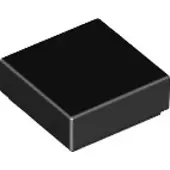 LEGO 250 pièces , pièce c. 3070 en noir