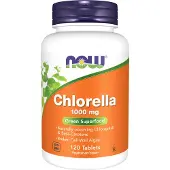 Sonstiges Chlorella 1000 mg 120 comprimés Now Foods