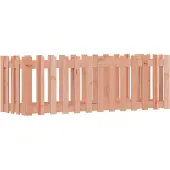 vidaXL Lit surélevé design clôture à lattes 150x50x50 cm bois massif douglas