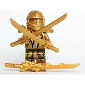 LEGO Ninjago : Lloyd doré avec épées