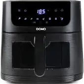 Domo Friteuse à Air Chaud Deli-Fryer, 6L, Écran Digital, 8 Programmes