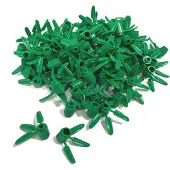 LEGO 100 pièces de "Plantes vertes / feuilles de bambou" en vert.