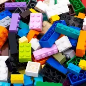LEGO 200 briques de toutes les couleurs