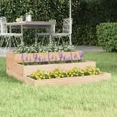 Prolenta Maison Exclusive - Bac à plantes 78x78x27 cm en pin massif