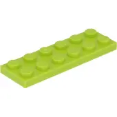 LEGO 2x6 plaque 3795 - 50 pièces Lime