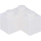 LEGO : 50 pièces pierre angulaire 2x2, blanc