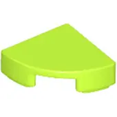 LEGO 1x1 Carreaux coin rond 25269 - 100 pièces Lime