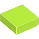 LEGO 1x1 carreaux 3070 - 250 pièces Lime