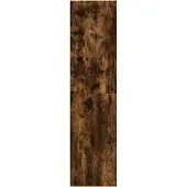 Syfax Garde-robe chêne fumé 30x50x200 cm bois d'ingénierie