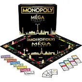 Winning Moves MONOPOLY Mega Paris – Jeu de société – GEWINNSPIELE – À partir de 8 ans