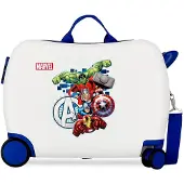 Marvel All Avengers Attack 34l Trolley Bag Blanc