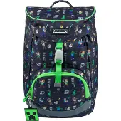 Baagl Sac à dos scolaire Airy Minecraft