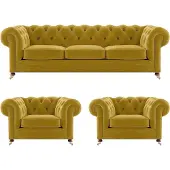 AEA Wohnzimmer Set Designer Garnituren Sofa Polstermöbel Luxus 2x Sessel