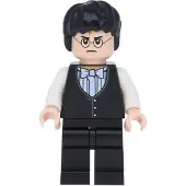 LEGO : Harry Potter avec un nœud papillon et un gilet