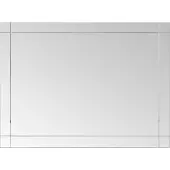 Syfax Miroir mural 60x50 cm Verre