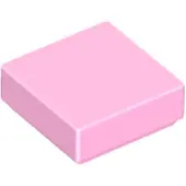 LEGO 1x1 carreaux 3070 - 100 pièces rose clair