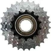 Sunrace Couronne roue libre 6 vitesses 14-28Z, 14-16-18-21-24-28