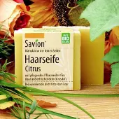 SAVION Savon capillaire - Citrus 80g 5 pack