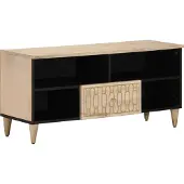 Sonstiges Meuble TV 100x33x46 cm bois massif de manguier