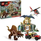 LEGO Jurassic World 76976 Mission aérienne avec Spinosaurus et Quetzalcoatl
