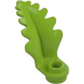 LEGO : 100x élément végétal/feuille, lime ? vert