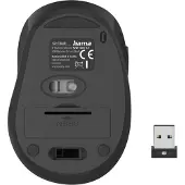Hama Souris optique ss fil 6 tches "MW-400 V2", ergon., récept. USB, Sienne