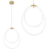 Toolight Lampe Suspendue Led G021-CP Gold