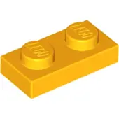 LEGO 3023 Bright Light Orange 50 pièces