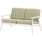 Wintech Canapé de jardin deux places Demure Aqua-Kanaria 7002-8035 white
