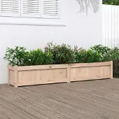 Prolenta Maison Exclusive - Bac à plantes 180x31x31 cm en pin massif