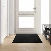 Syfax Tapis Couloir Noir 100 x 200 cm
