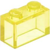 LEGO 100 pièces c. 3065 en Trans Yellow (Trans Yellow)