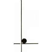Zumaline Kinkiet LED 14W MILL W4101-BK Ligne Zuma