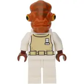 LEGO Star Wars : Minifigure de l'Amiral Ackbar (Le Retour du Jedi)