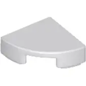 LEGO 1x1 Carreaux coin rond 25269 - 100 pièces Gris bleuté clair