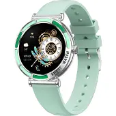 INF Montre Connectée Multifonctionnelle Bluetooth, Suivi Santé et Fitness Vert clair