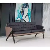AEA Zweisitzer Luxus Möbel Arbeitszimmer Einrichtung Modernes Polstersofa
