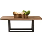 Xl Moebel Gmbh Table basse Table de salon Table basse marron Salon Bois