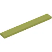 LEGO 1x8 carreaux 4162 - 10 pièces vert olive