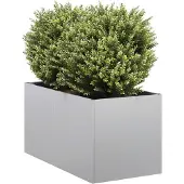 Prolenta Maison Exclusive - Jardinière 40x80x40 cm en acier galvanisé