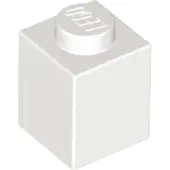 LEGO 50 pièces , pièces n° 3005 en blanc (White)