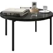 Mirjan 24 Table basse PASQUAL 3 – noir brillant