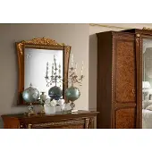 AEA Klassischer Designer Spiegel Italienische Möbel Wandspiegel Holz Spieglein Deko