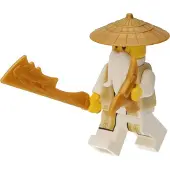 LEGO Ninjago : Sensei Wu + 12 armes